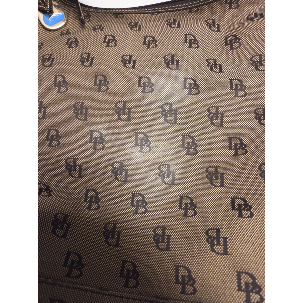 Dooney & Bourke Signature Monogram Shoulder Bag - Double Pocket (COA Included) - Picture 11 of 11